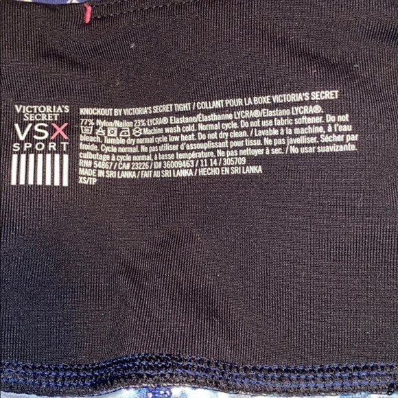 VSX Knockout Geo Print workout leggings Xs - Picture 2 of 9